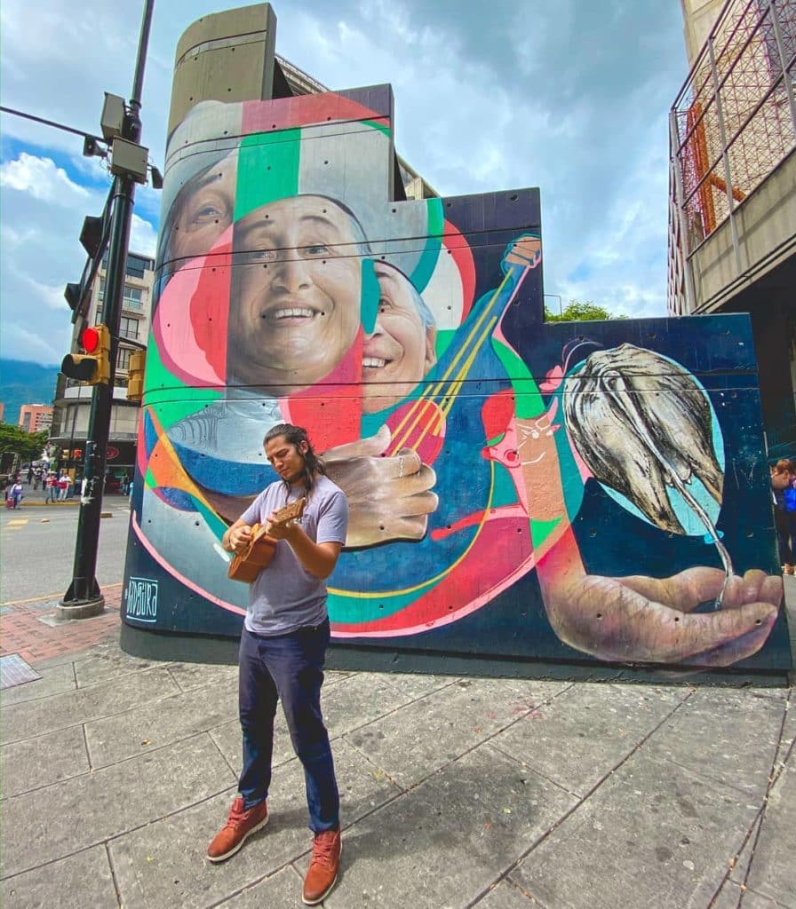 Murales en Caracas, la apuesta de Badsura para rescatar la identidad venezolana