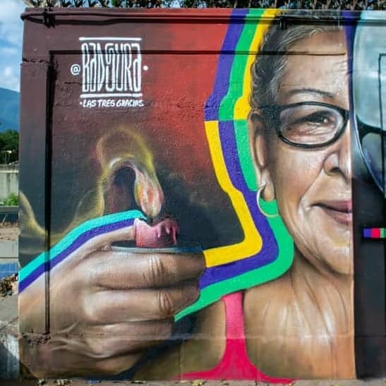 Murales en Caracas, la apuesta de Badsura para rescatar la identidad venezolana