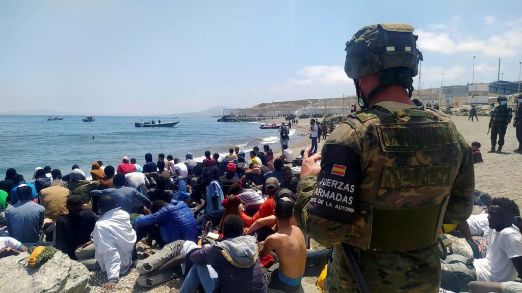 Migrantes de Marruecos en España