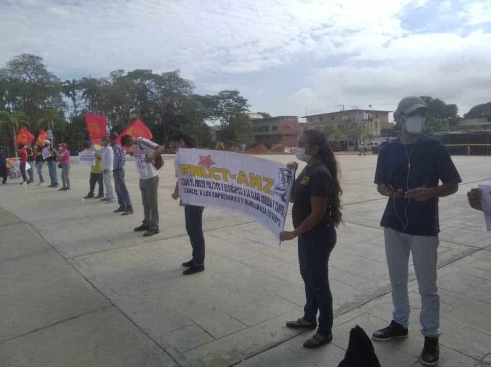 Las imágenes de las protestas por salarios dignos y acceso a vacunas en Venezuela