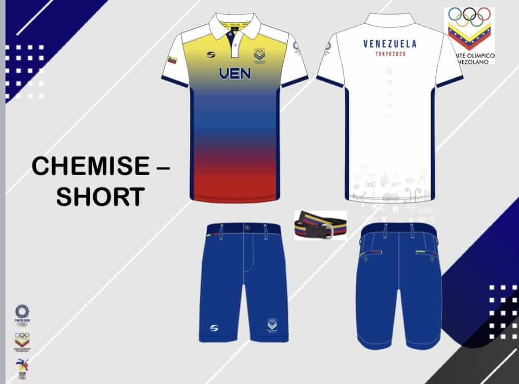 En detalle: los uniformes de Venezuela para los Juegos Olímpicos de Tokio