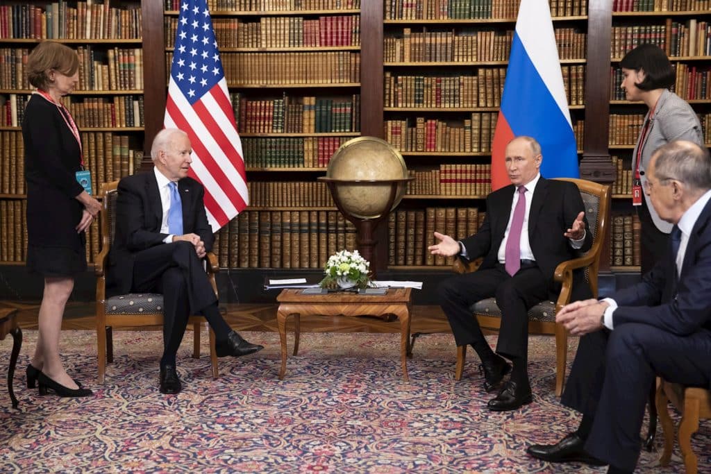 Reunión de Biden y Putin