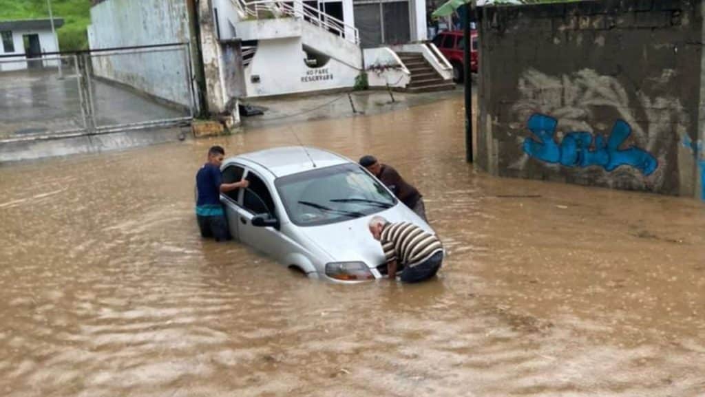 En imágenes: los estragos que dejan las lluvias en Caracas y parte de Miranda