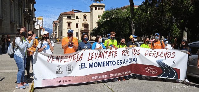 El Movimiento Estudiantil arrancó la Ruta por Venezuela