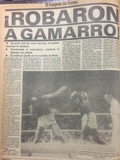 45 años de una hazaña: el día que Pedro Gamarro ganó la primera medalla olímpica de plata para Venezuela