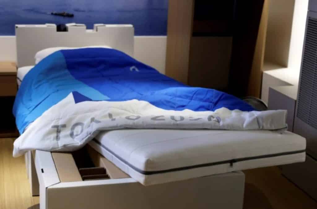 ¿Las camas “antisexo” de la Villa Olímpica se dañan con cualquier movimiento brusco?