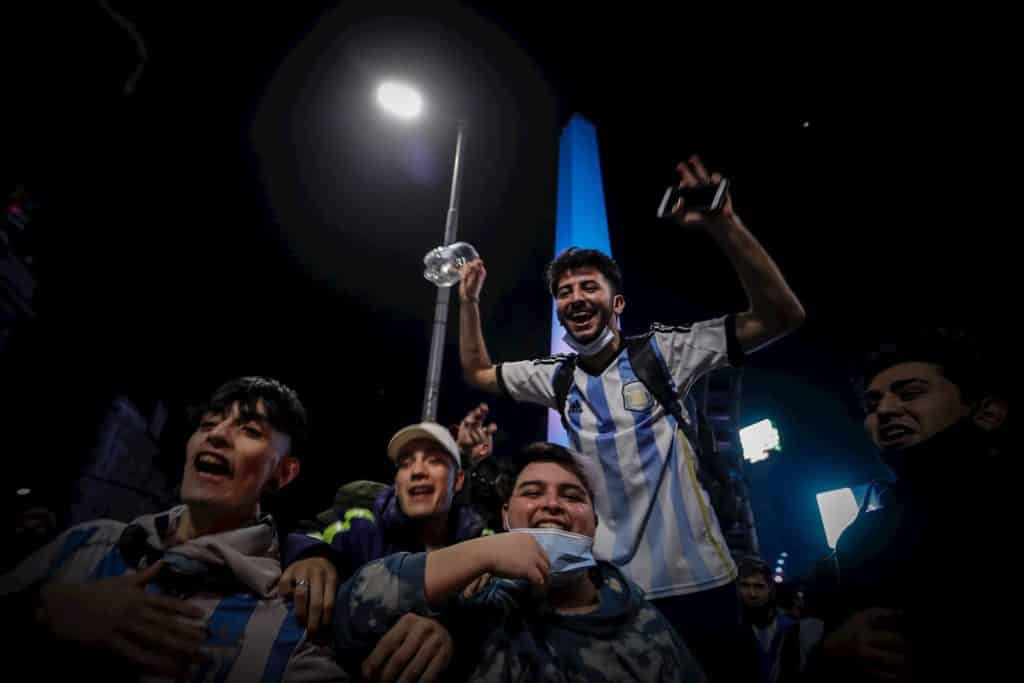 En imágenes: euforia en Argentina por la victoria de su selección en la Copa América 2021