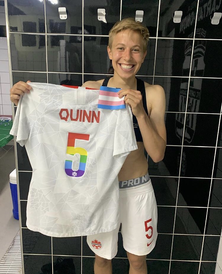 La historia de Quinn, primer atleta transgénero en competir en unos Juegos Olímpicos