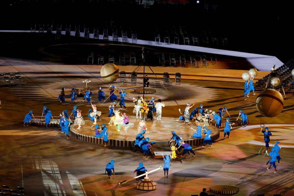 Las imágenes de la inauguración de los Juegos Paralímpicos Tokio 2020