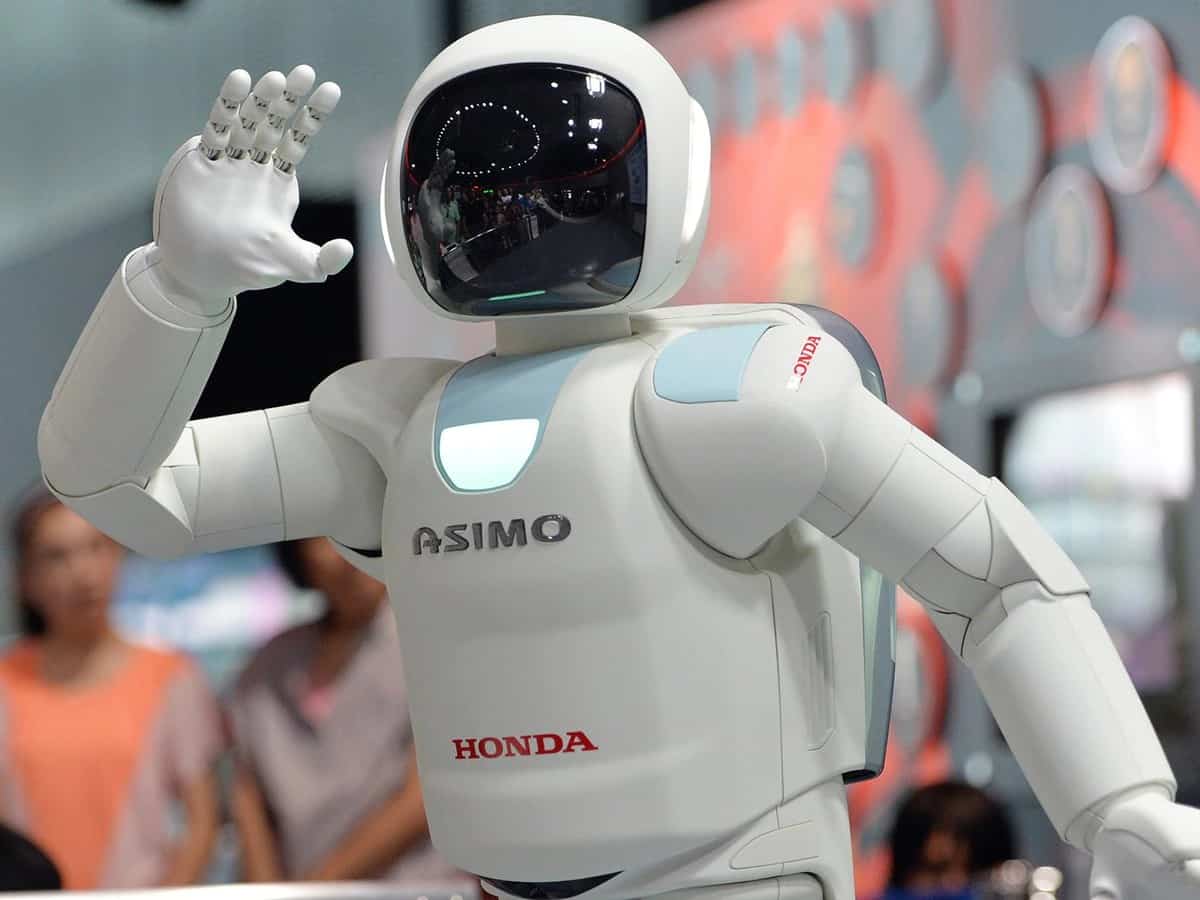 Робот андроид. Робот АСИМО. ASIMO Honda.