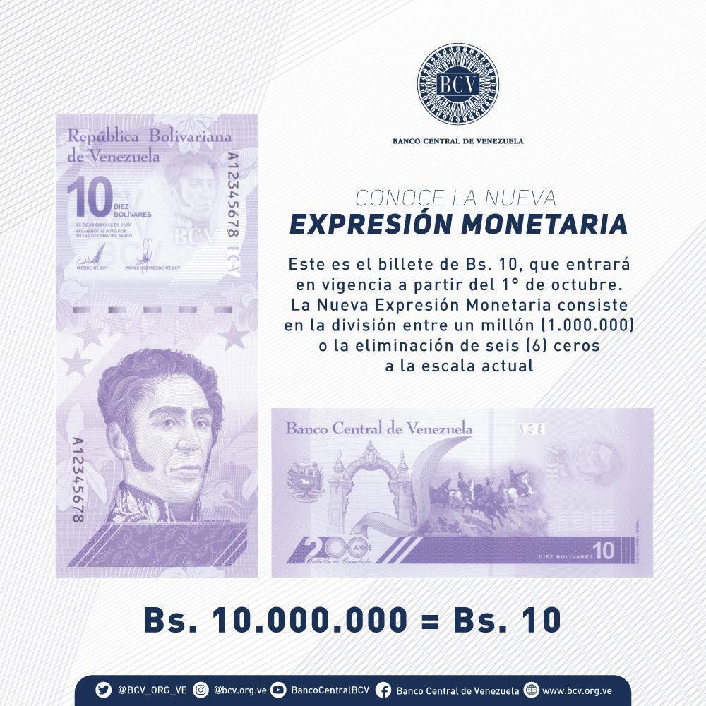 Anuncian nueva reconversión monetaria en Venezuela: ¿En qué consiste el bolívar digital?