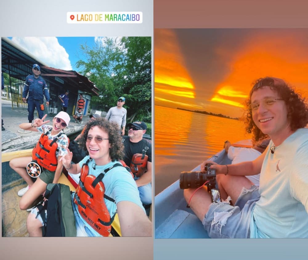 Los lugares que visitó Luisito Comunica en su segundo viaje a Venezuela