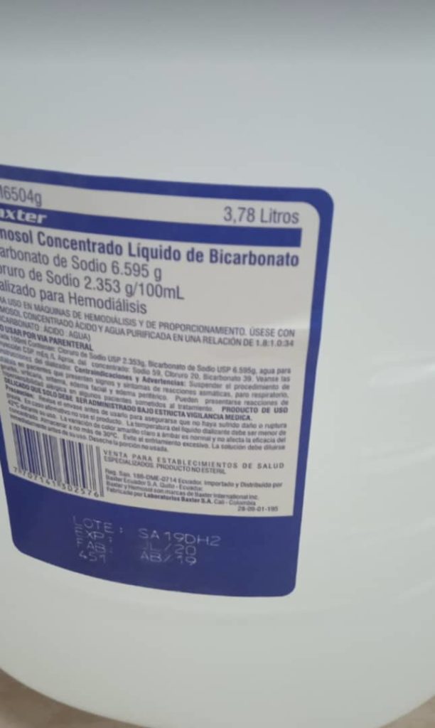 ¿Por qué la escasez de bicarbonato para diálisis pone en riesgo la vida de miles de pacientes renales en Venezuela?