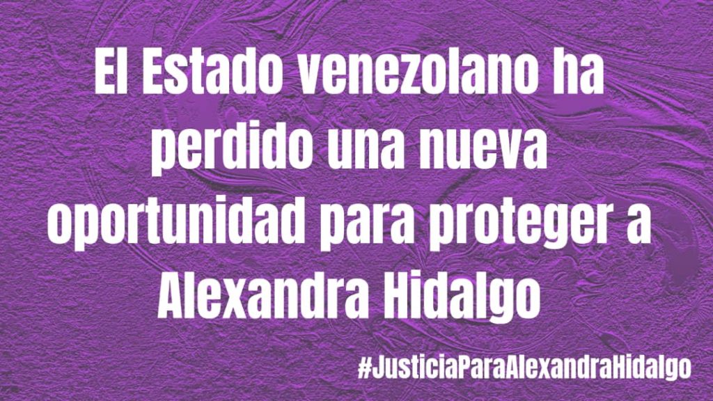 Lo que se sabe del caso de Alexandra Hidalgo