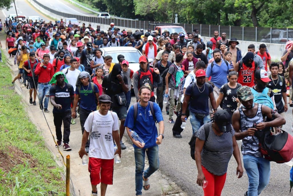 México disuelve la tercera caravana de migrantes que se dirigía a EE UU: ¿Iban venezolanos en ella?