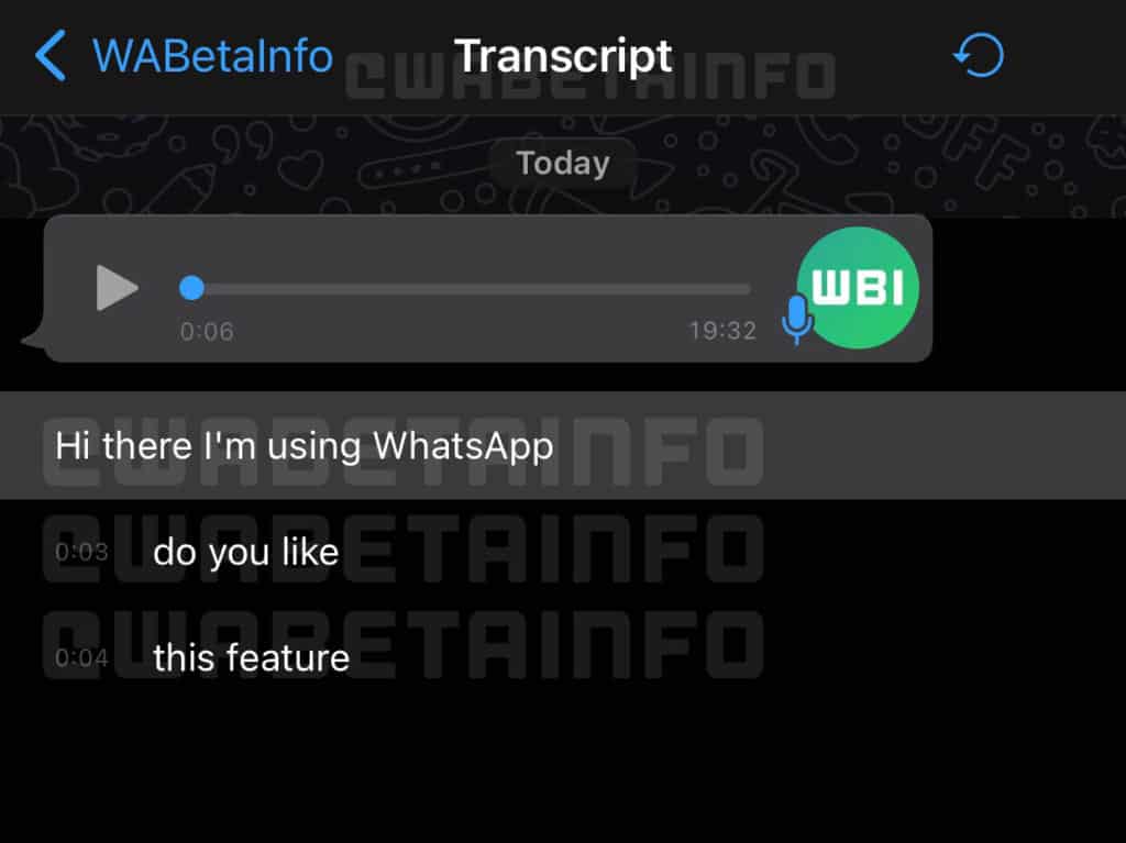 WhatsApp permitirá transformar automáticamente las notas de voz en textos