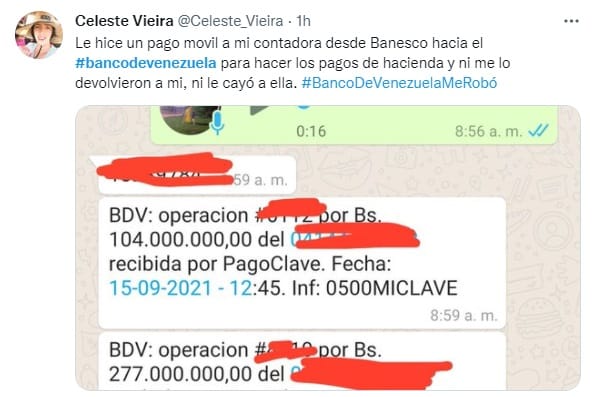 Usuarios del Banco de Venezuela denuncian que falta dinero en sus cuentas tras las fallas de la entidad