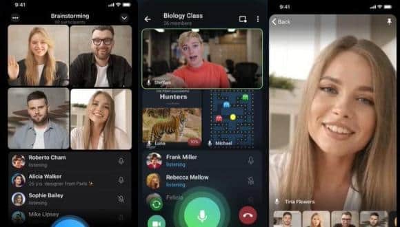 Videochat sin límite de espectadores: ¿Cómo es la nueva función de Telegram?