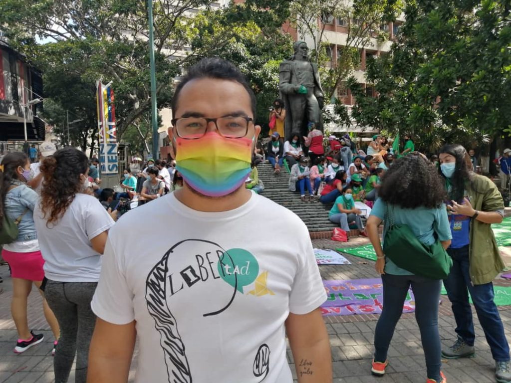 La ola verde se unió en Caracas en favor del aborto