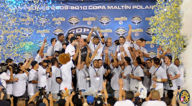 Leones del Caracas es el equipo con más campeonatos de la LVBP
