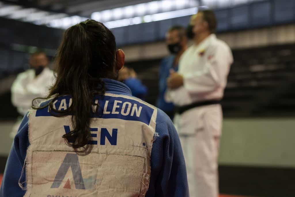 El nuevo norte de la judoca venezolana Karen León: París 2024