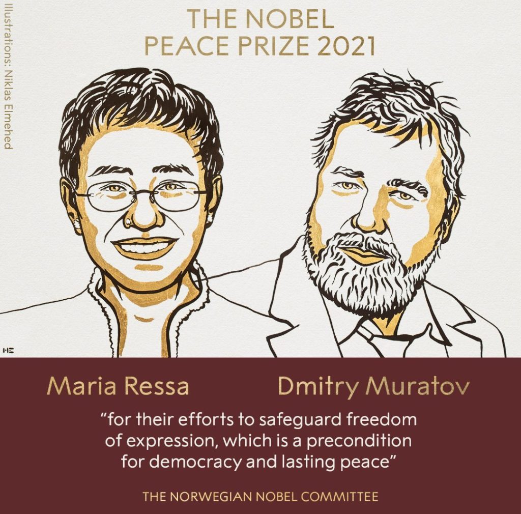 Ganadores del Premio Nobel de la Paz