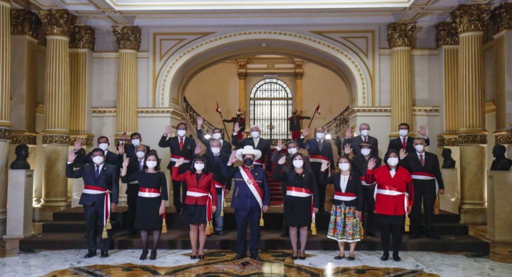 Gabinete del gobierno de Perú