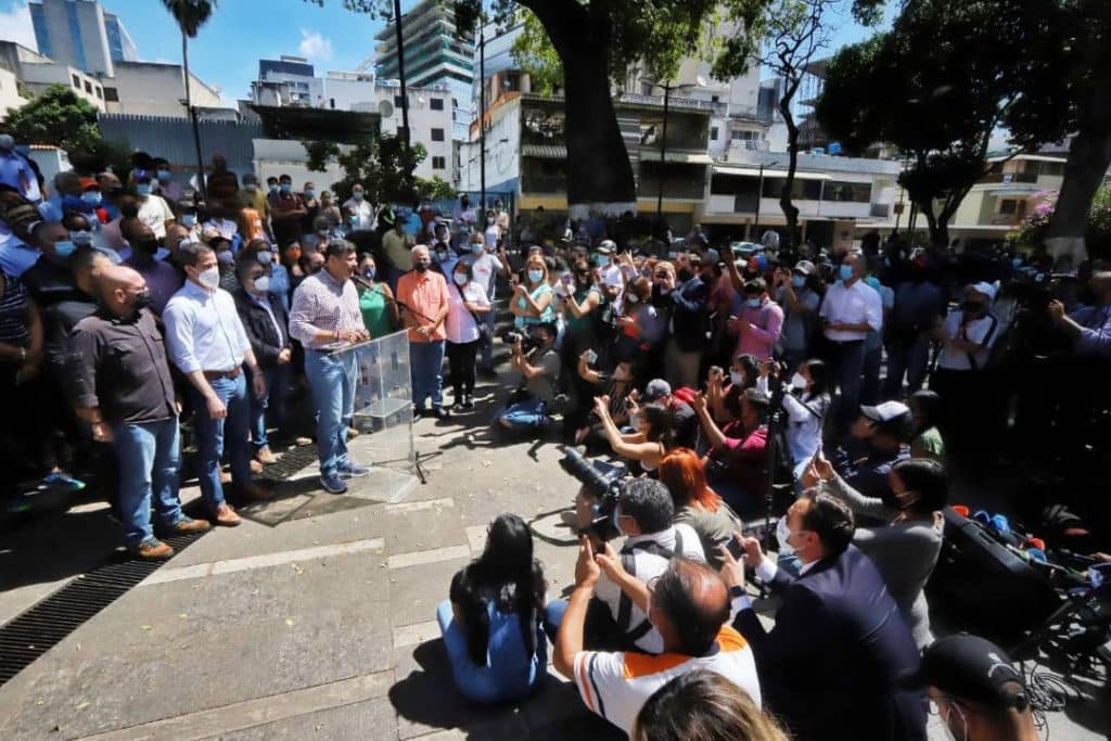 Freddy Superlano rechazó junto a Guaidó la repetición de elecciones en Barinas y convocó a una manifestación