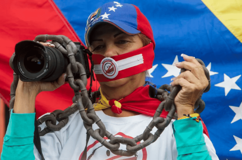 Agresiones a la prensa y violaciones a la libertad de expresión, una constante durante 2021 en Venezuela