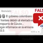 ¿El gobierno de Colombia cerró la frontera con Venezuela luego del atentado en el aeropuerto de Cúcuta?