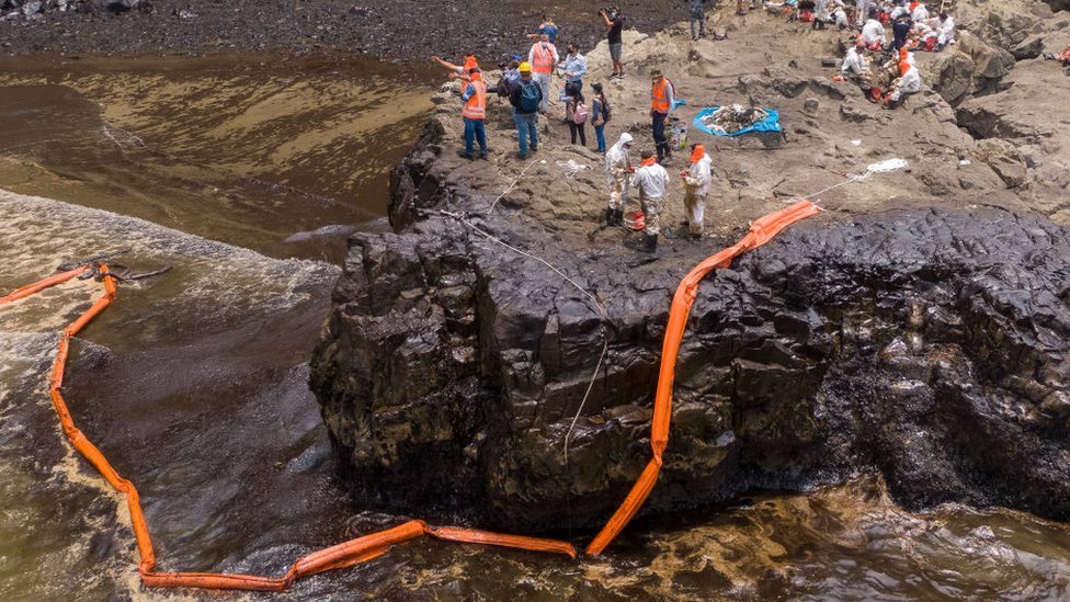 Lo que se sabe del derrame de petróleo en Perú que ocasionó la muerte de decenas de animales