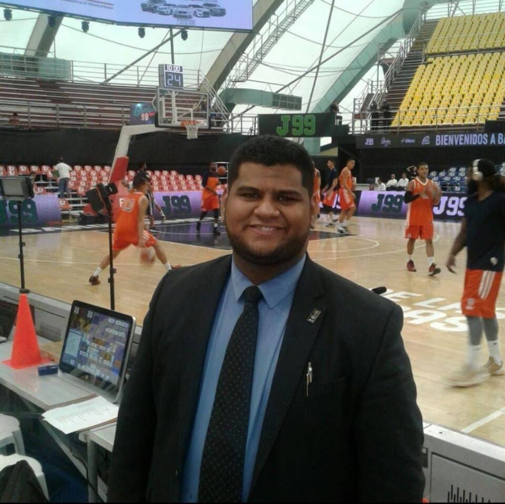 Cristian Montero, el venezolano que cumplió su sueño de trabajar en la NBA