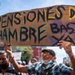 Protesta de trabajadores, jubilados y pensionados del metro de caracas salario digno El Diario by José Daniel Ramos