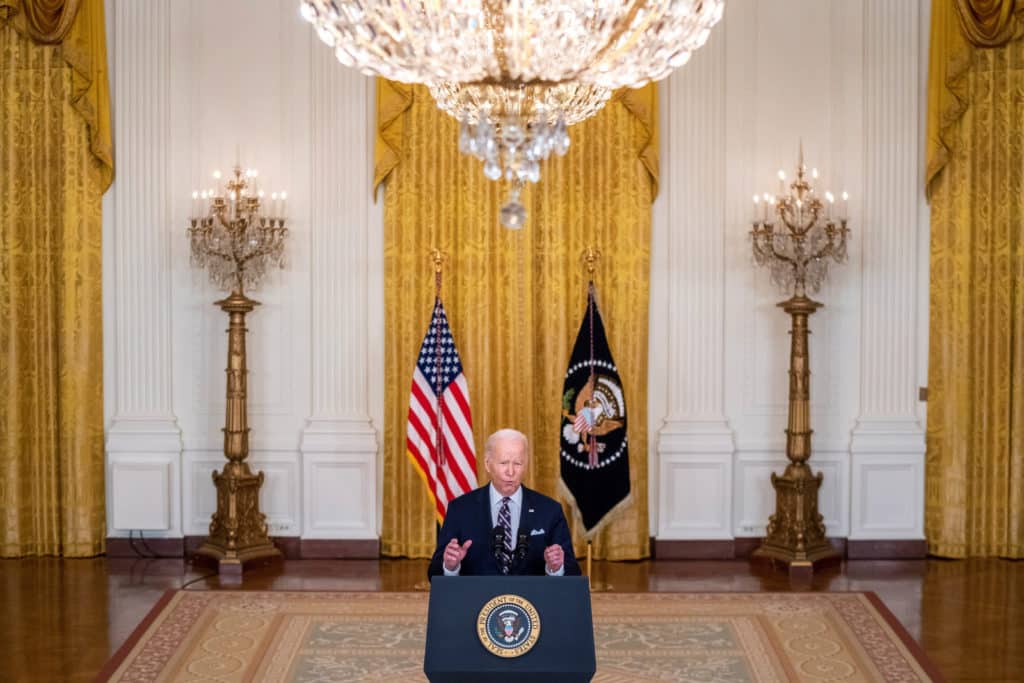 Joe Biden: “Vamos a imponer sanciones a la élite de Rusia y a familiares”