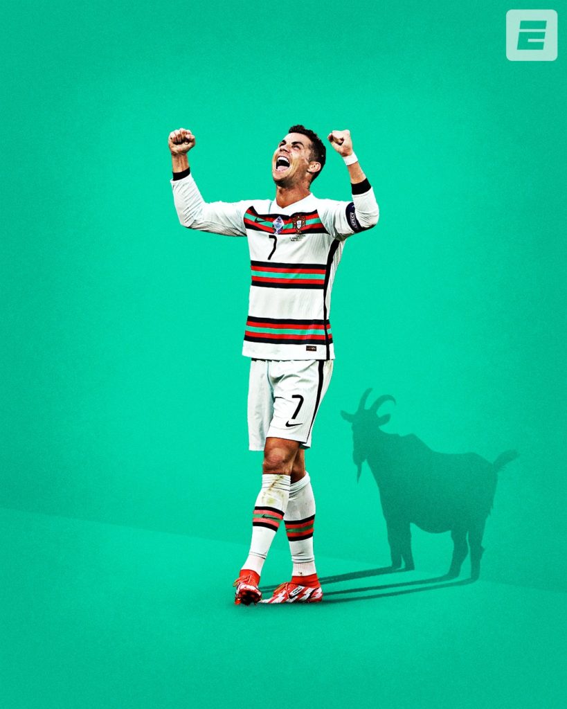 Twitter creó una etiqueta para homenajear a Cristiano Ronaldo por su trayectoria en el fútbol