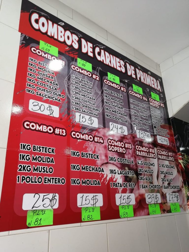 Combos de comida, una estrategia que aplican los comerciantes para atraer clientes en Caracas