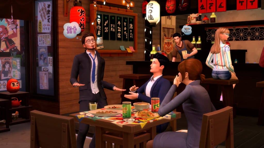 Cómo Los Sims se convirtió en el lugar para comer más emocionante de Internet