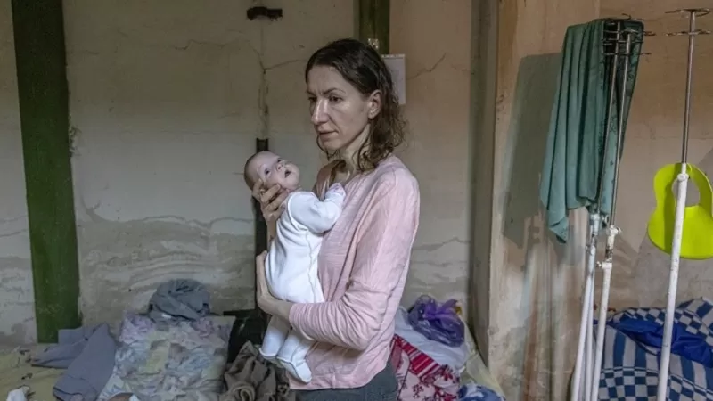 Rusia y Ucrania: el hospital de niños en Kiev que lucha por sobrevivir