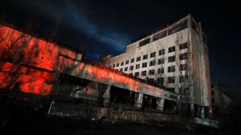 Soldados rusos que se atrincheraron en el Bosque Rojo de Chernóbil fueron evacuados por contaminarse con radiación