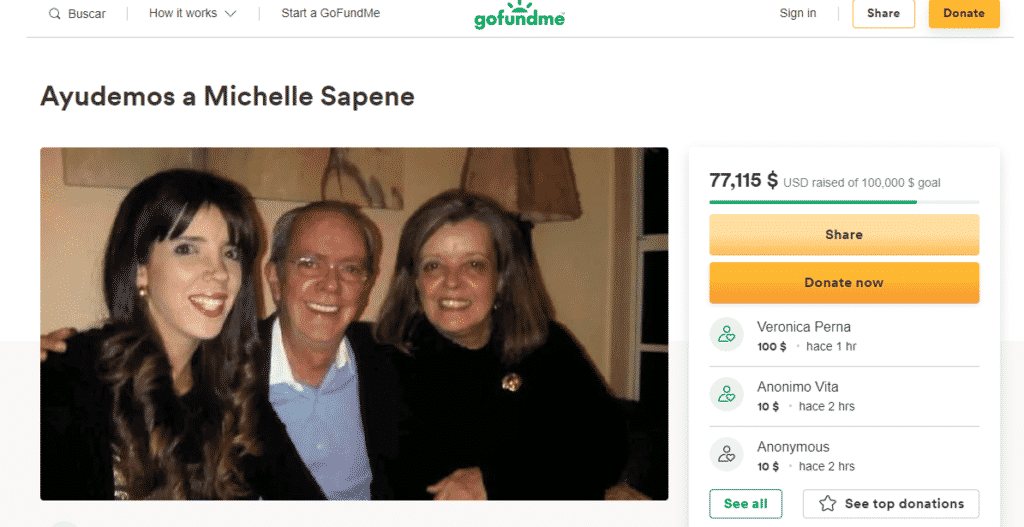 Murió la periodista Michelle Sapene tras batallar contra la esclerosis múltiple durante tres años