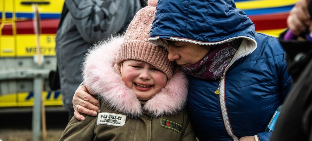 4,3 millones de niños y niñas ucranianos han sido desplazados por la invasión rusa