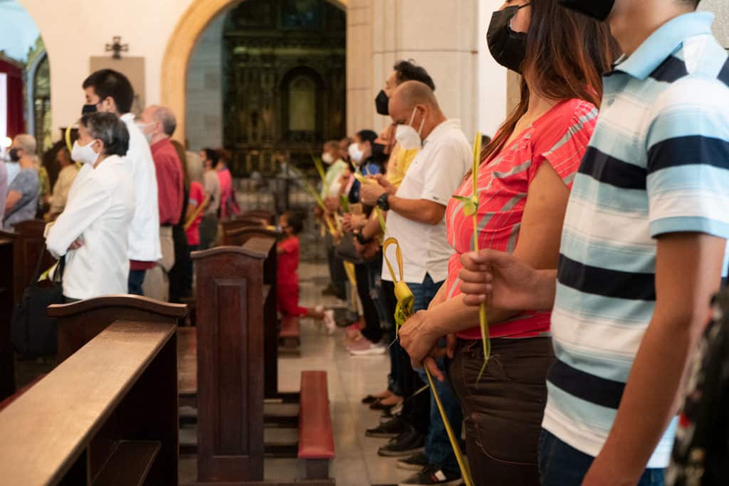 Bendición de Palmas Domingo de Ramos Semana Santa