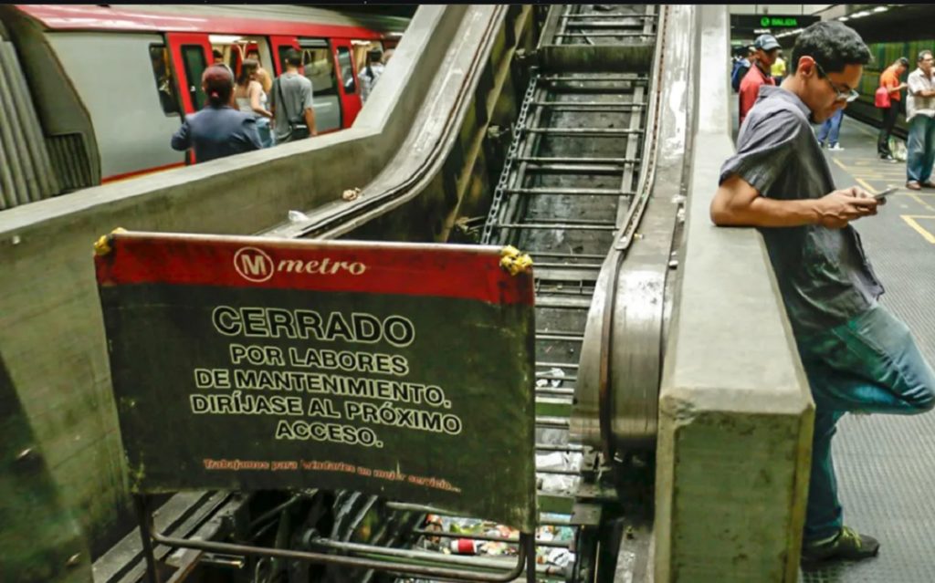 Metro de Caracas habilitó vía de contingencia por trabajos en la Línea 3