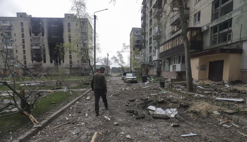 Rusia retoma los bombardeos contra Kiev tras el hundimiento del crucero Moskva