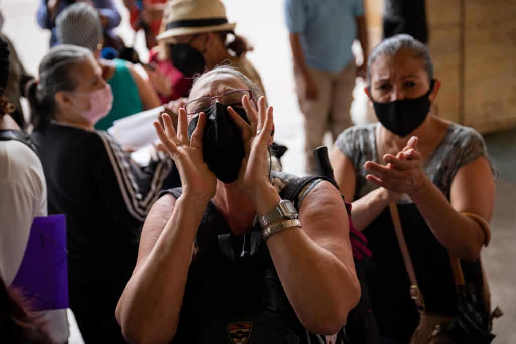 Pacientes oncológicos protestaron en Caracas por escasez de insumos en los hospitales