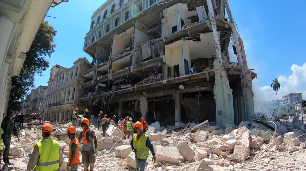 Lo que se sabe sobre una explosión en el Hotel Saratoga de La Habana