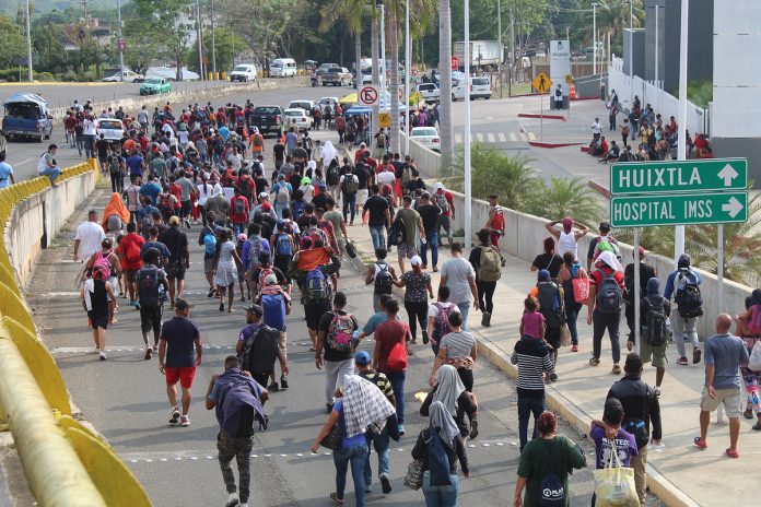 México interceptó a decenas de migrantes venezolanos que pretendían llegar a Estados Unidos