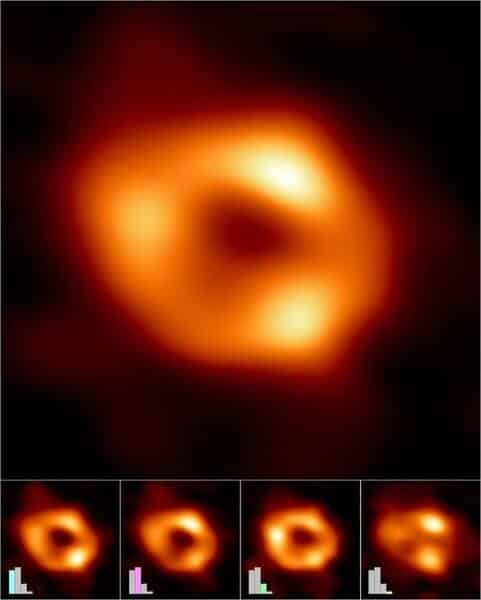 La primera imagen de Sagitario A*, el agujero negro ubicado en el centro de la Vía Láctea