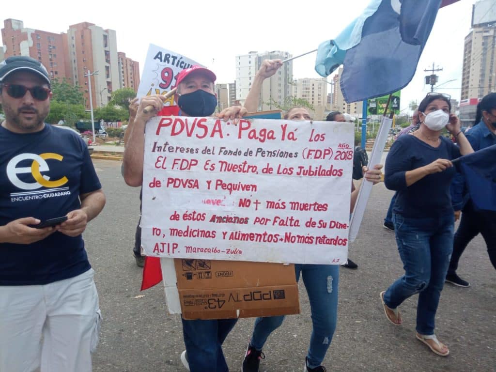 Trabajadores tomaron las calles de Venezuela este 1° de mayo para exigir salarios y condiciones dignas 