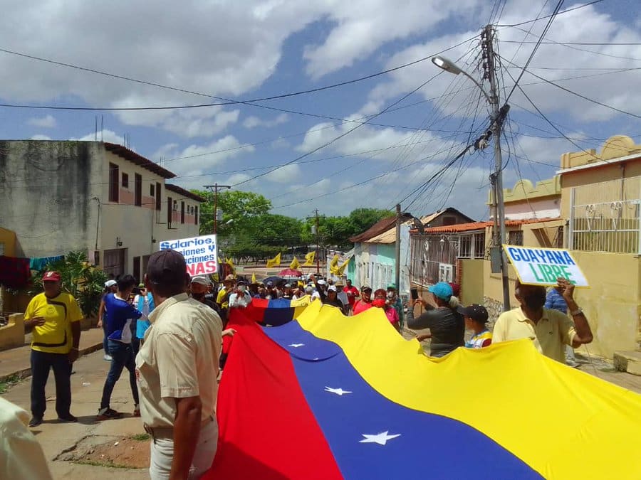 Trabajadores tomaron las calles de Venezuela este 1° de mayo para exigir salarios y condiciones dignas 